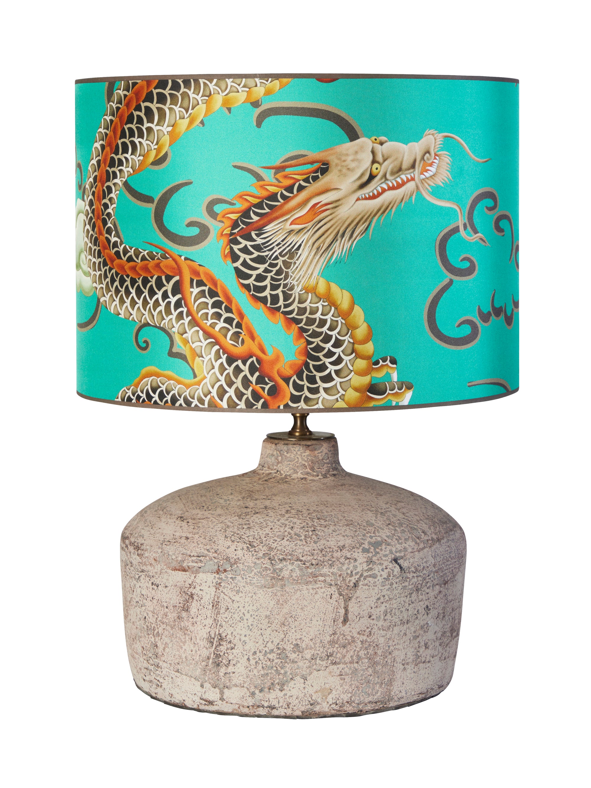 lamp dragon, light green